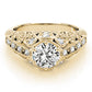 Antique Milgrain Prong Engagement Ring