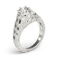 Antique Milgrain Prong Engagement Ring