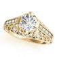 Antique Milgrain Engagement Ring
