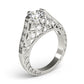 Antique Milgrain Engagement Ring