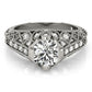 Antique Milgrain Engagement Ring