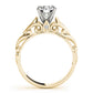 Vintage-Inspired Engagement Ring