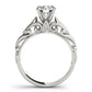 Vintage-Inspired Engagement Ring