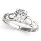 Filigree Engagement Ring