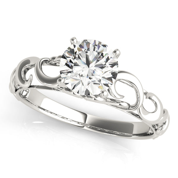 Filigree Engagement Ring