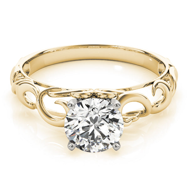 Filigree Engagement Ring