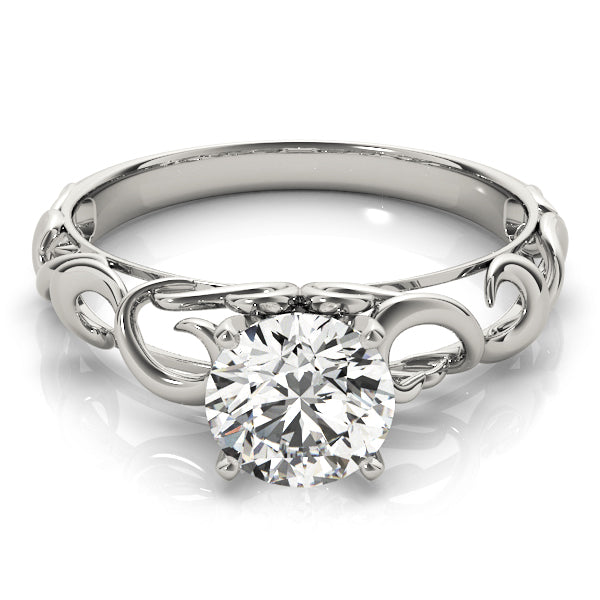 Filigree Engagement Ring