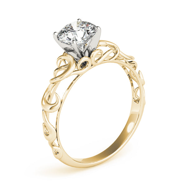 Filigree Engagement Ring