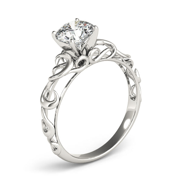 Filigree Engagement Ring