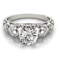 Filigree Solitaire Engagement Ring