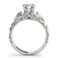 Filigree Solitaire Engagement Ring