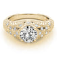Antique Style Milgrain Engagement Rings