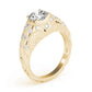 Antique Style Milgrain Engagement Rings