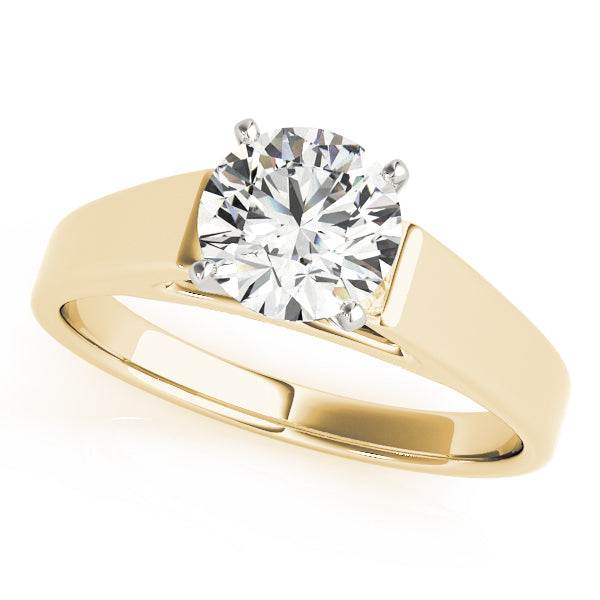 Antique Style Solitaire Engagement Ring