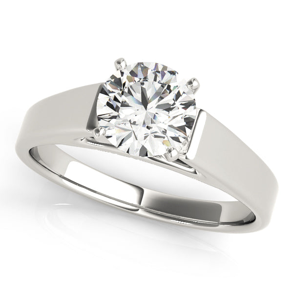 Antique Style Solitaire Engagement Ring