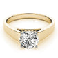 Antique Style Solitaire Engagement Ring