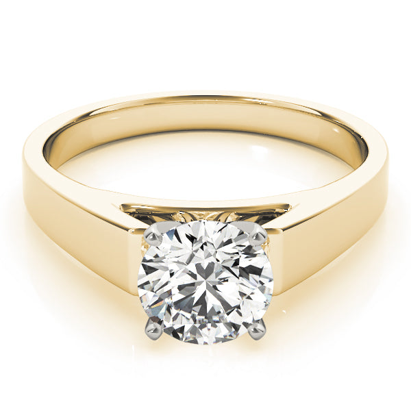 Antique Style Solitaire Engagement Ring