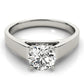 Antique Style Solitaire Engagement Ring