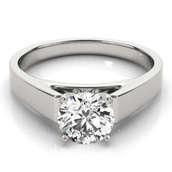Antique Style Solitaire Engagement Ring