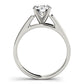 Antique Style Solitaire Engagement Ring