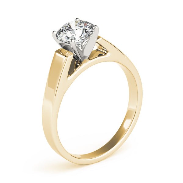 Antique Style Solitaire Engagement Ring