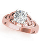 Celtic Knot Solitaire Engagement Ring