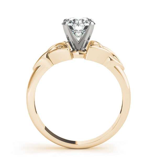 Celtic Knot Solitaire Engagement Ring