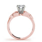 Celtic Knot Solitaire Engagement Ring