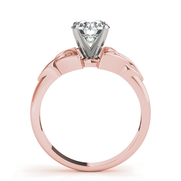 Celtic Knot Solitaire Engagement Ring