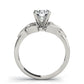 Celtic Knot Solitaire Engagement Ring