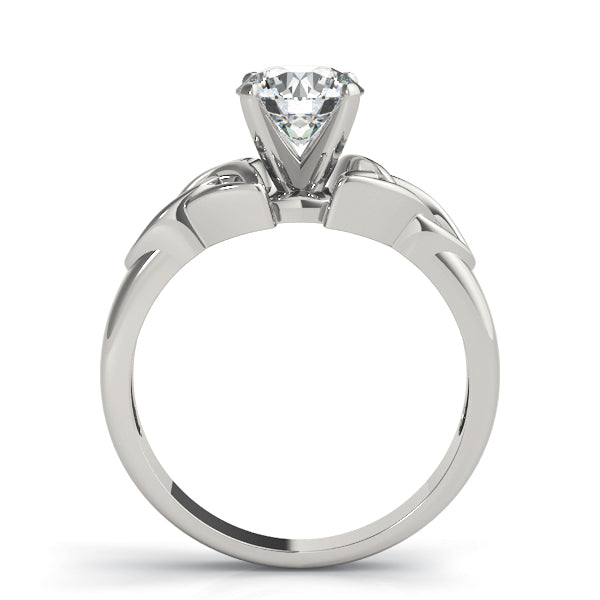 Celtic Knot Solitaire Engagement Ring