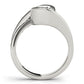 Bypass Split Shank Engagement Ring