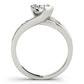 Bypass Channel Set Engagement Rings
