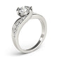 Bypass Channel Set Engagement Rings