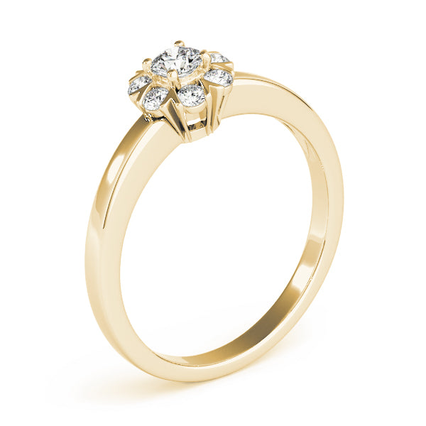 CLUSTER RING, SPLIT PRONGS