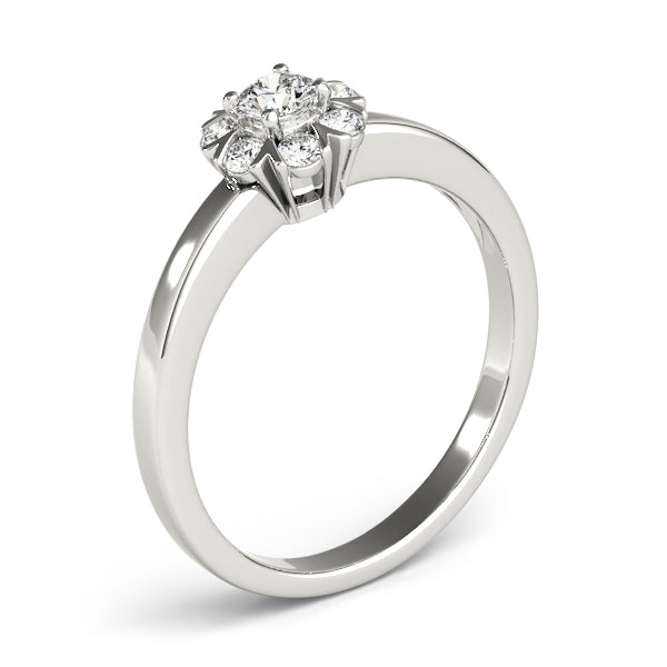 CLUSTER RING, SPLIT PRONGS