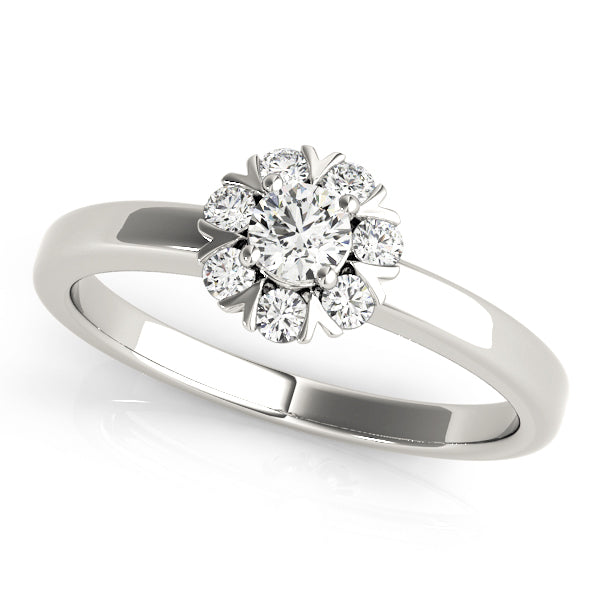 CLUSTER RING, SPLIT PRONGS