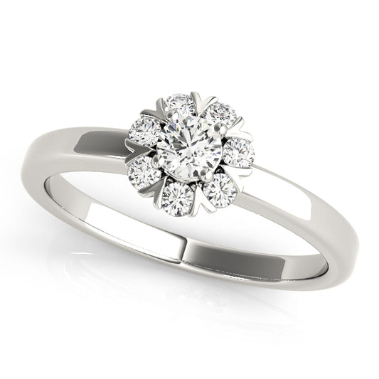 CLUSTER RING, SPLIT PRONGS
