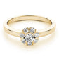 CLUSTER RING, SPLIT PRONGS