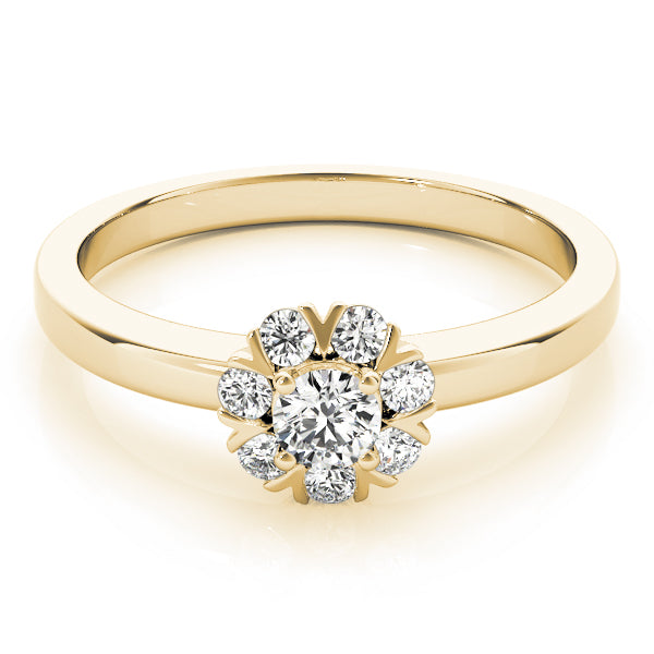 CLUSTER RING, SPLIT PRONGS