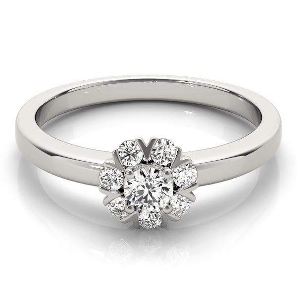 CLUSTER RING, SPLIT PRONGS