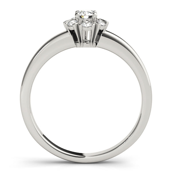 CLUSTER RING, SPLIT PRONGS