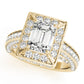 HALO ENGAGEMENT RING FOR EC