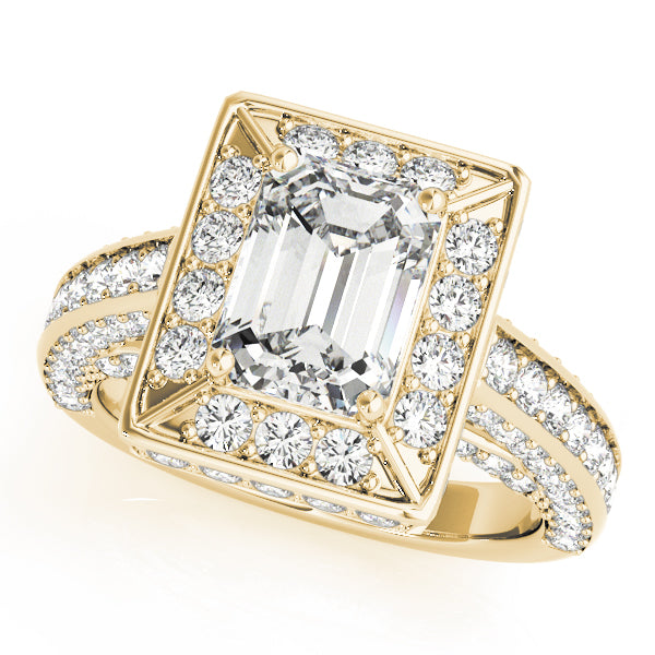HALO ENGAGEMENT RING FOR EC