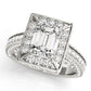 HALO ENGAGEMENT RING FOR EC