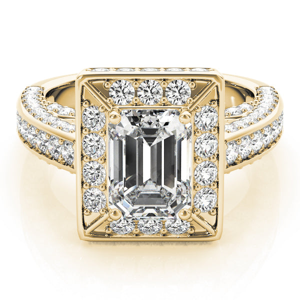 HALO ENGAGEMENT RING FOR EC
