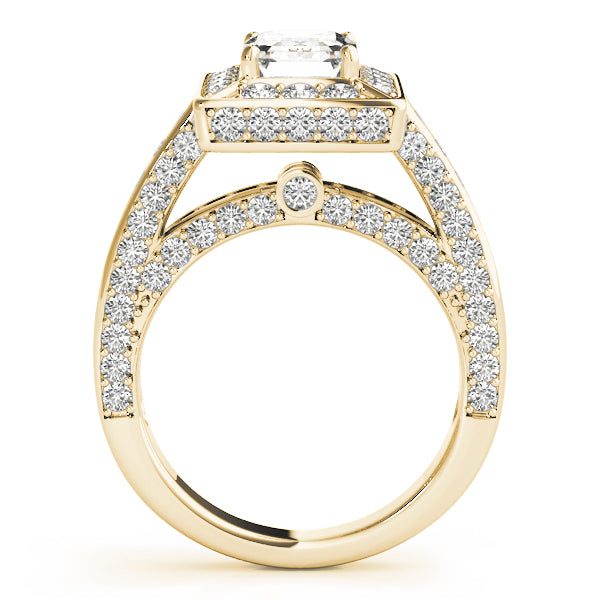 HALO ENGAGEMENT RING FOR EC