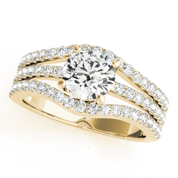 3 ROW ENGAGEMENT RING