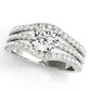 3 ROW ENGAGEMENT RING
