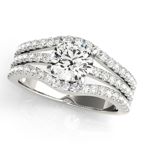 3 ROW ENGAGEMENT RING